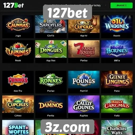Análise de jogos populares disponíveis no 127bet