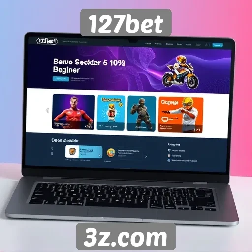 Navegação intuitiva no site 127bet atrai novos usuários